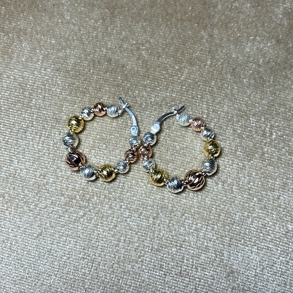 Multi color mini hoops - Picture 4 of 5